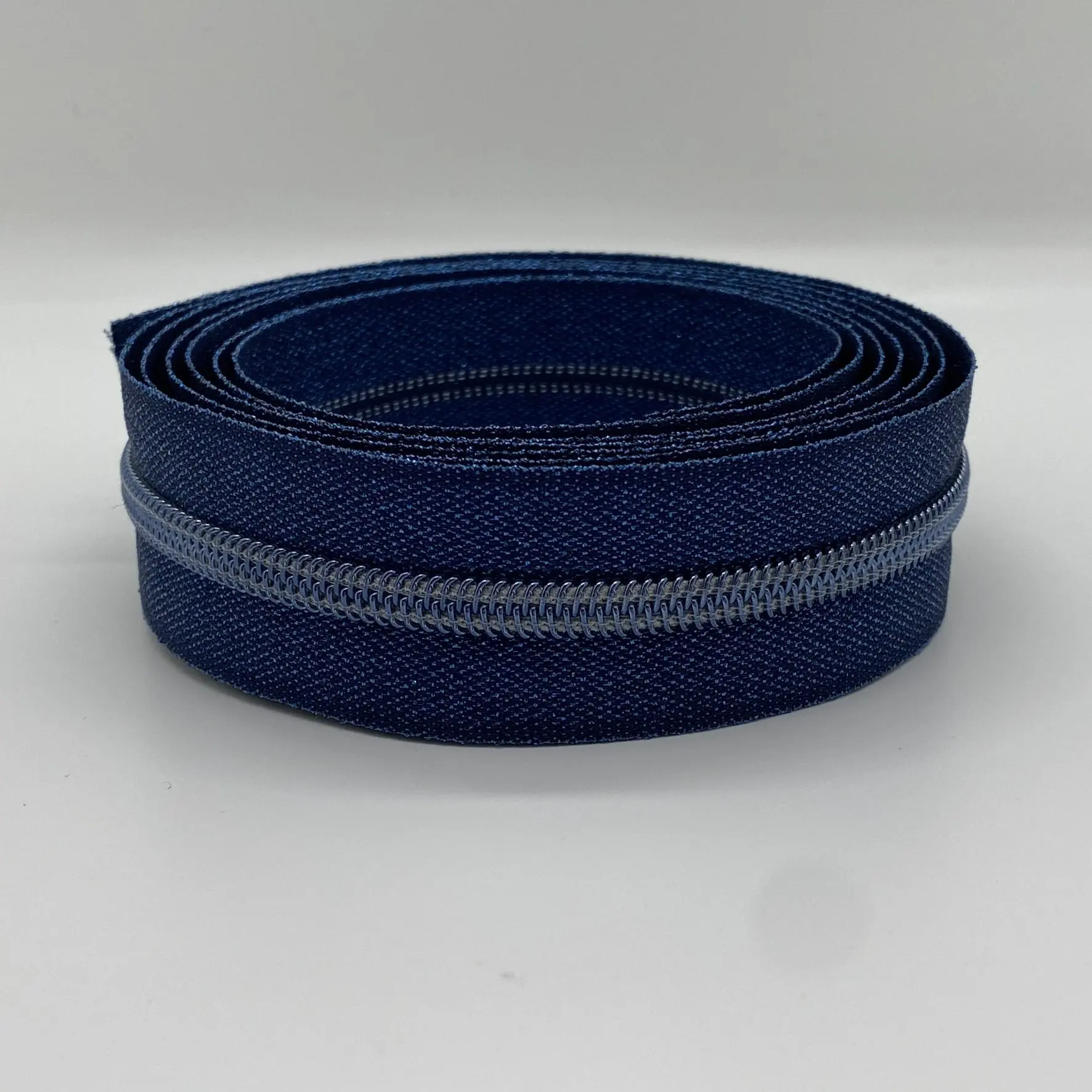 Reißverschluss Blue Glitter, breit – Bild 2