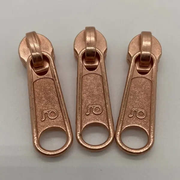Standard Zipper, breit, roségold – Bild 3