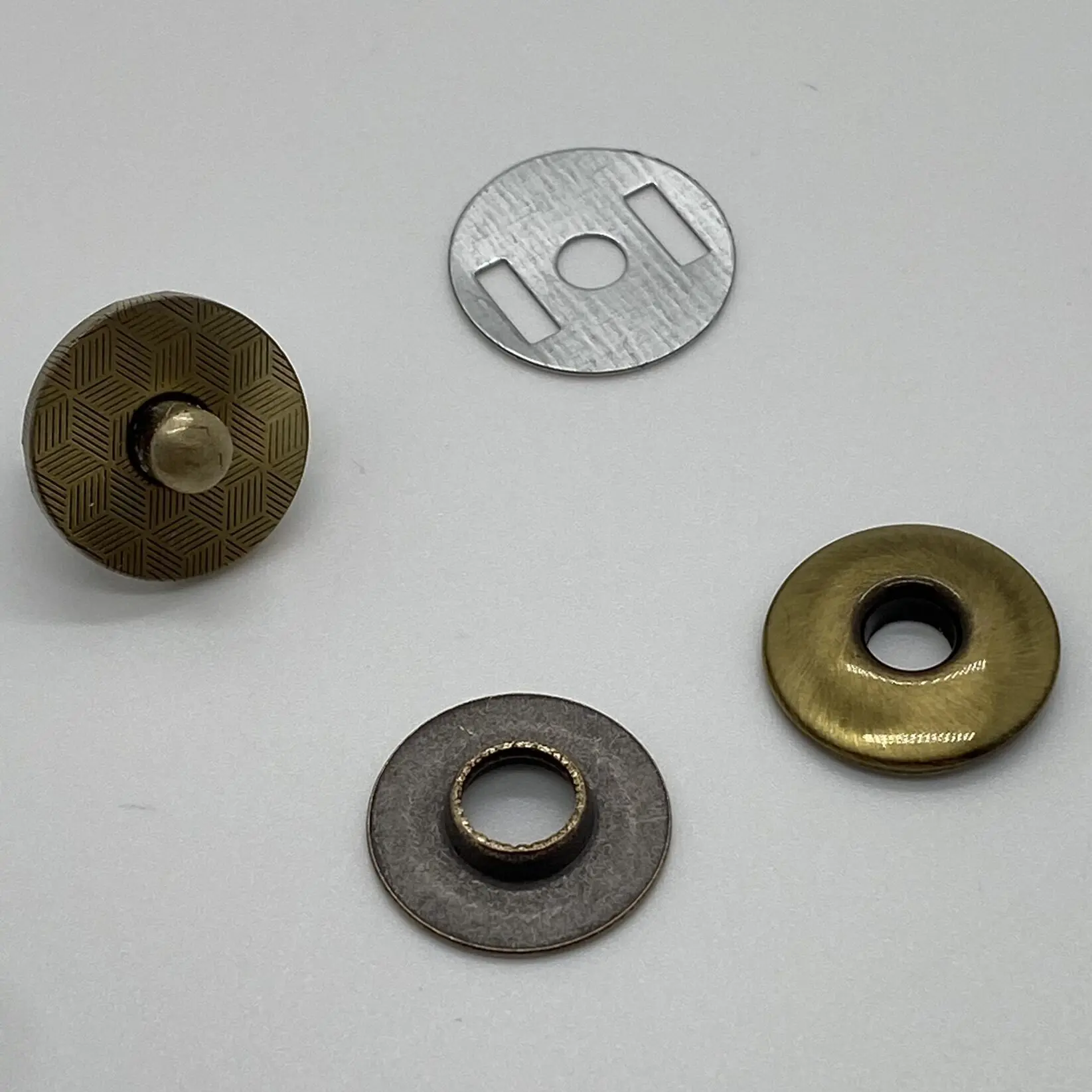 Magnetverschluss, 17 mm, messing – Bild 2