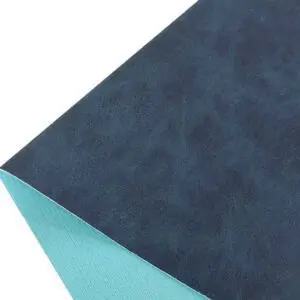 Nubuk Kunstleder Annabelle marineblau in Vintage Optik