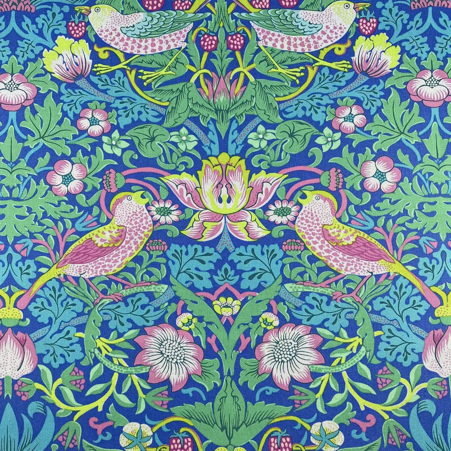 Strawberry Thief - blau, The Original Morris & Co und Kaffe Fassett Collective – Bild 3