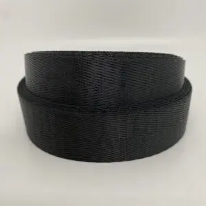 Gurtband Polly in Schwarz uni