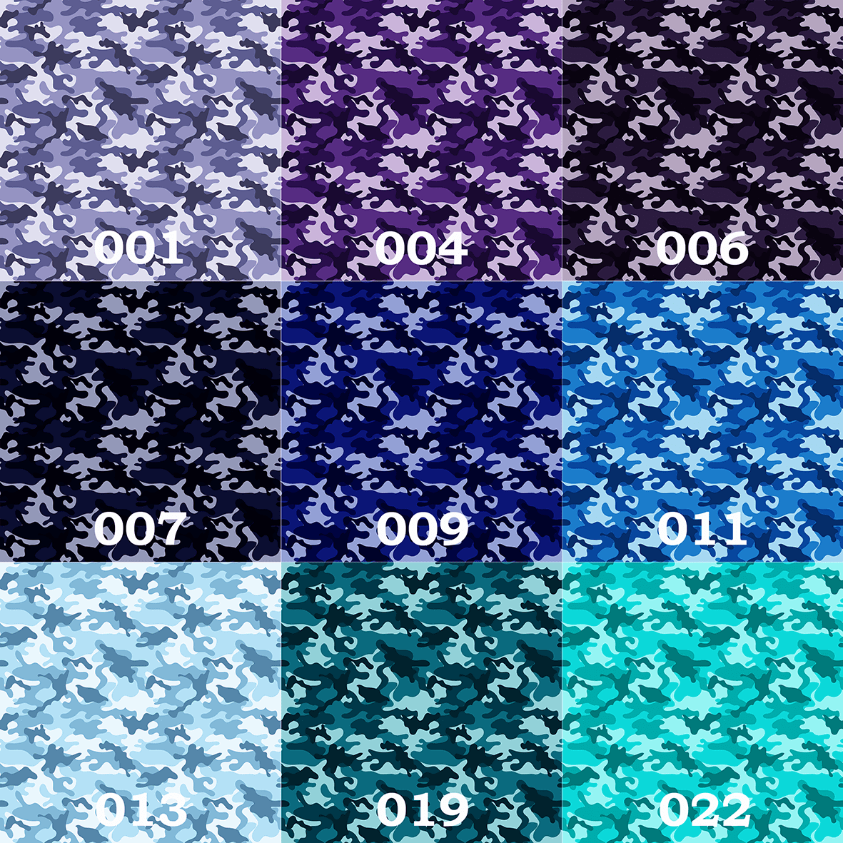 Mix&Match Nr. 05 - Camouflage Design, 45 Farben – Bild 2