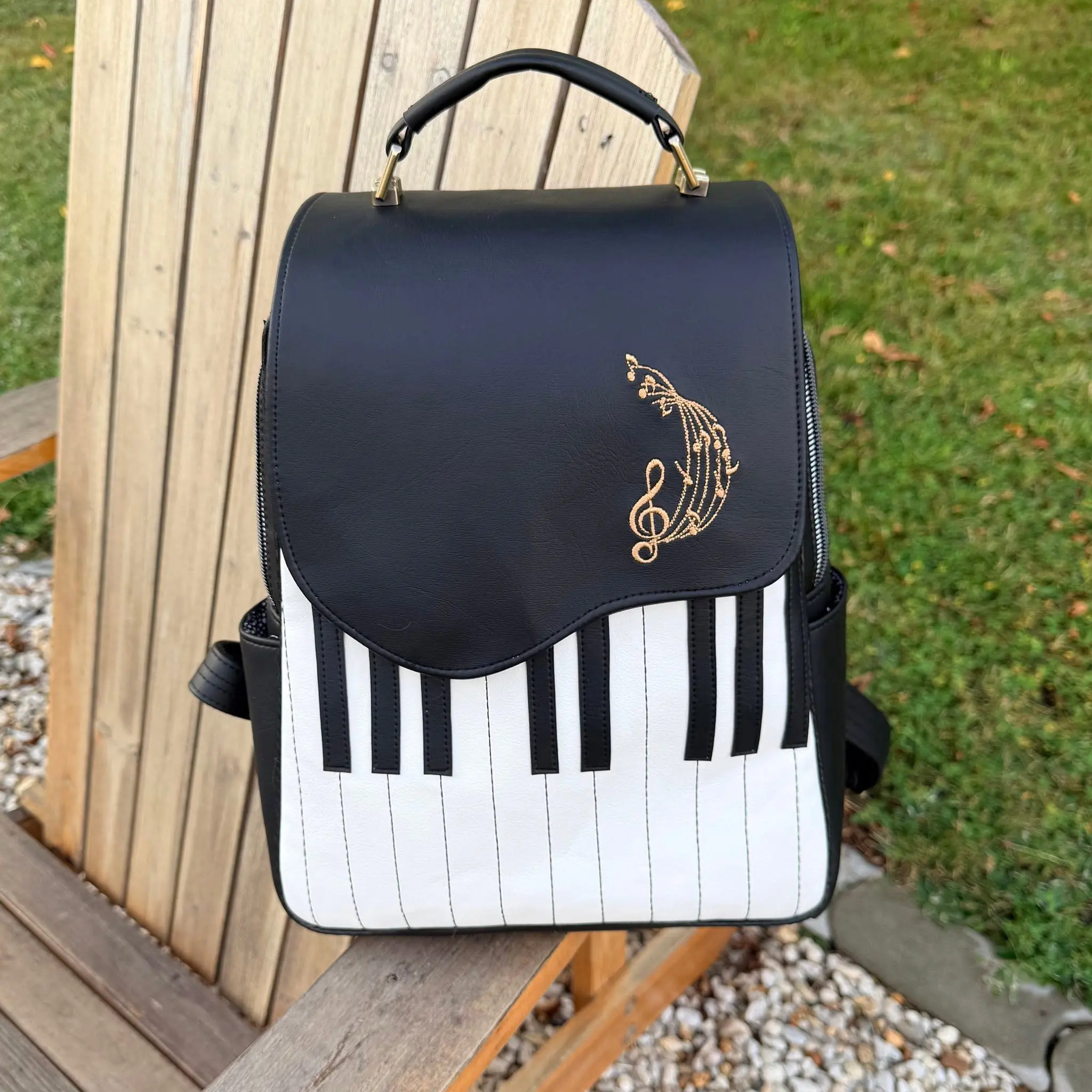 Kunstleder Marina Schwarz - Premium-Kunstleder Made in Germany – Bild 7
