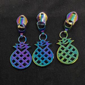 Zipper Ananas, breit