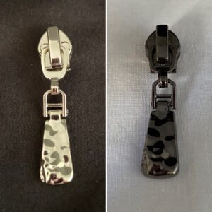 Zipper Smashed, breit, mit Autolock