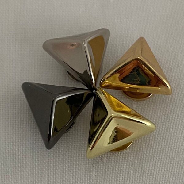 Schraubniete Pyramide, silber – Bild 5