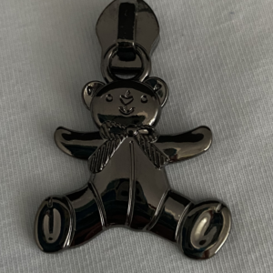Zipper Bear, breit, gunmetal