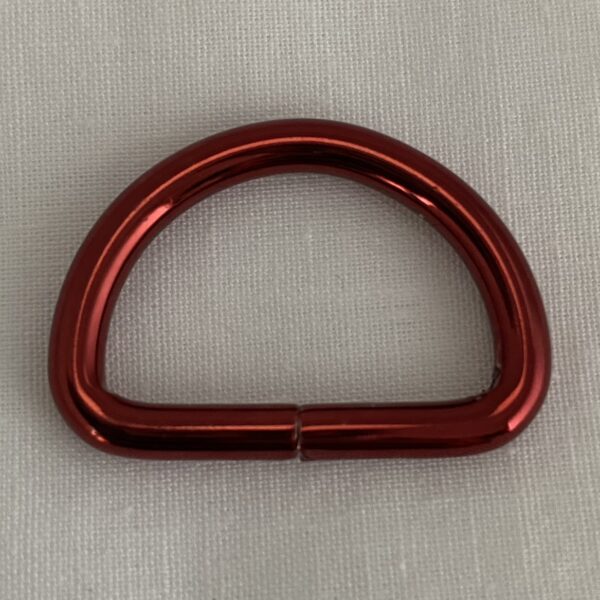 D-Ring Intense Colors, 25 mm, rot