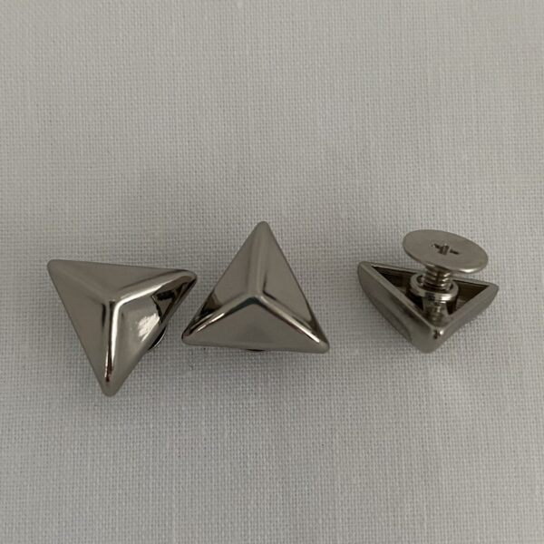 Schraubniete Pyramide, silber – Bild 3