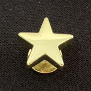 Schraubniete Star, hellgold (kalter Ton)