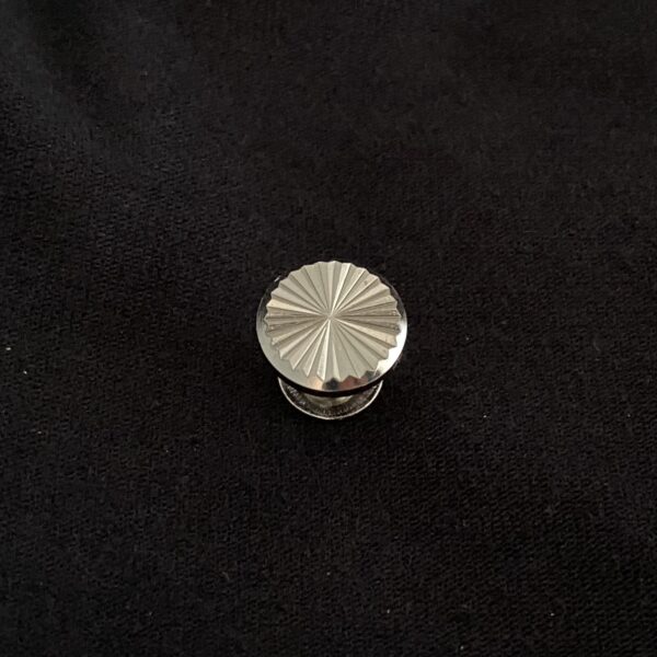Schraubniete Pretty Circles, silber – Bild 2