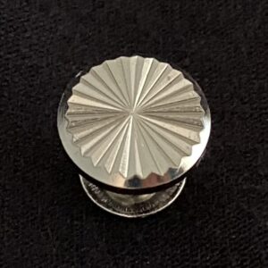 Schraubniete Pretty Circles, silber