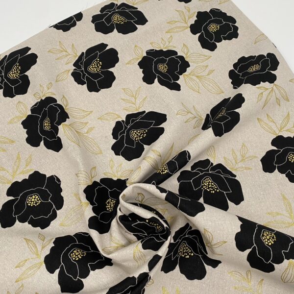 Canvas Gilded - Big Flowers, Alli K – Bild 2