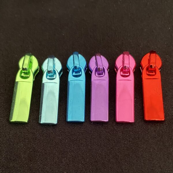 Zipper Intense Colors, schmal, lila – Bild 3