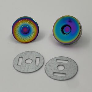 Magnetknopf Standard, 4 mm dick, regenbogen