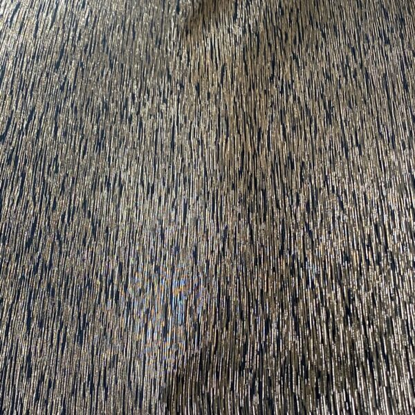 Kunstleder Stripes, schwarz-kupfer – Bild 5