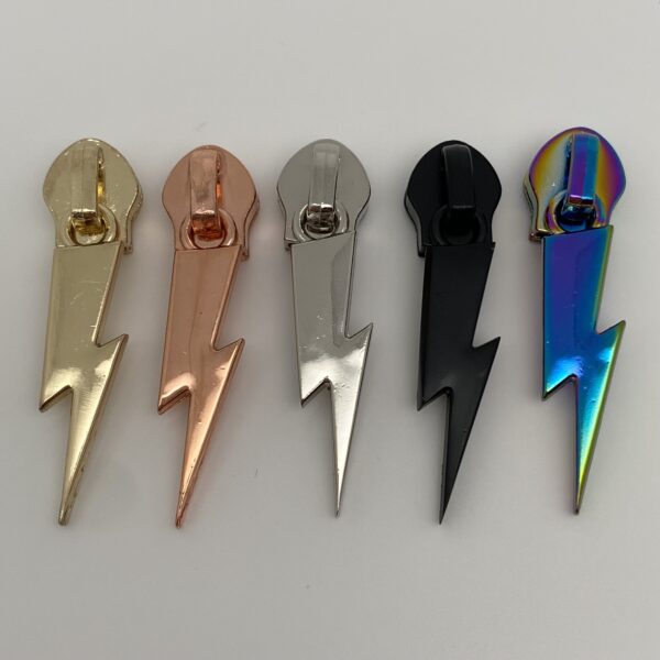 Zipper Blitz, breit, roségold – Bild 3