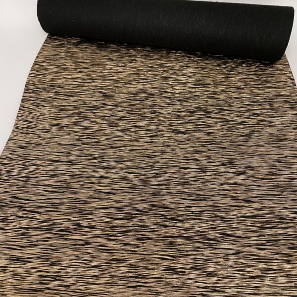 Kunstleder Stripes, schwarz-kupfer – Bild 7