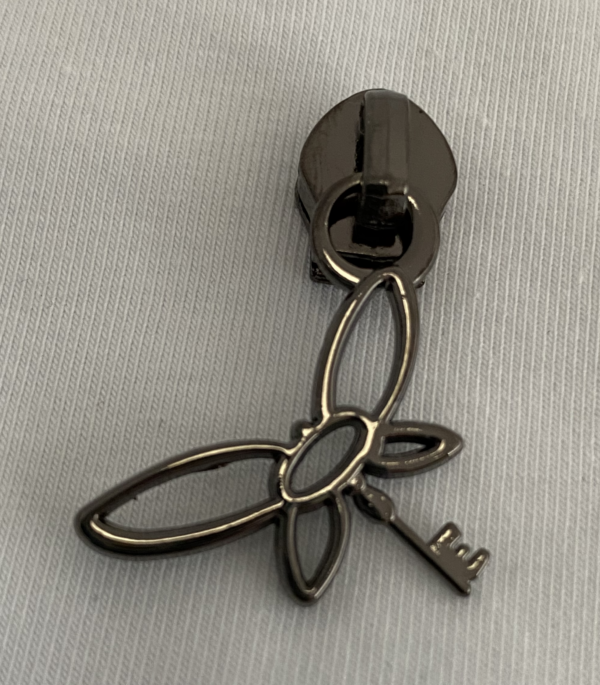 Zipper Libelle&Schlüssel, breit – Bild 3