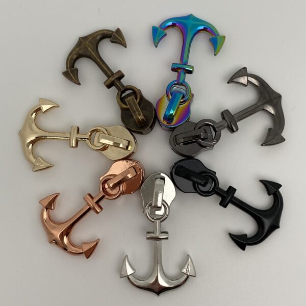 Zipper Anker, breit, regenbogen – Bild 2