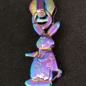 Zipper Hase, breit, regenbogen