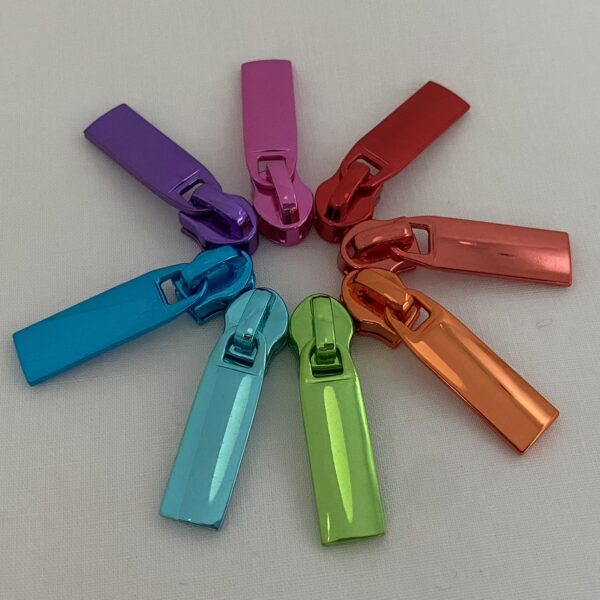 Zipper Intense Colors, breit, orange – Bild 3
