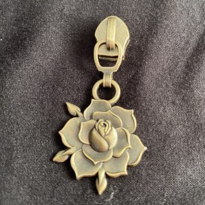 Zipper Rose, breit, bronze