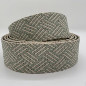Gurtband Braided, 38mm, beige-mint