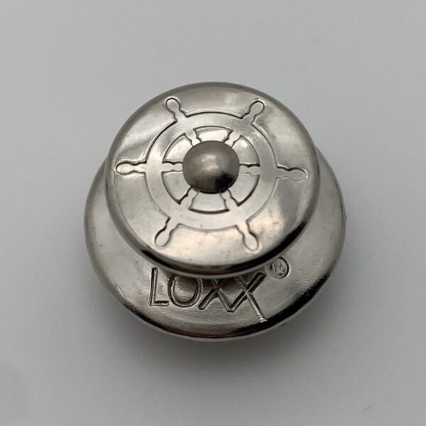 LOXX Knopf Steuerrad, silber