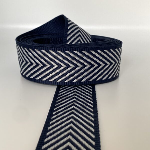 Gurtband Arrow, 38mm, navyblau – Bild 5