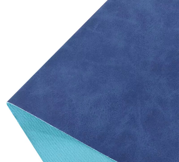 Nubuk Kunstleder Annabelle royalblau in Vintage Optik