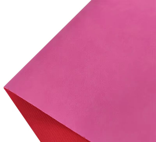 Nubuk Kunstleder Annabelle pink in Vintage Optik