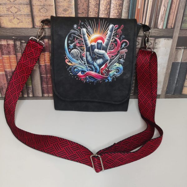 Annabelle, schwarz - Nubuk Kunstleder in Vintage Optik – Bild 13