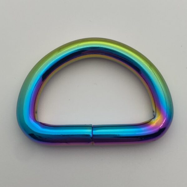 D-Ring 25 mm regenbogen