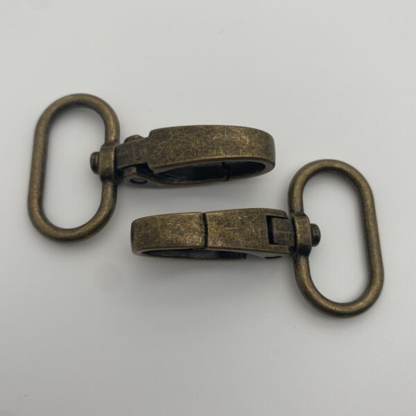 Karabiner 25 mm bronze