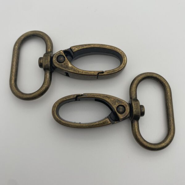 Karabiner 25 mm bronze