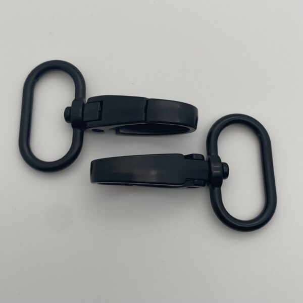 Karabiner 25 mm mattschwarz