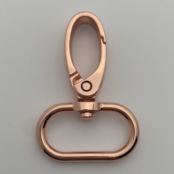 Karabiner 25 mm rosegold