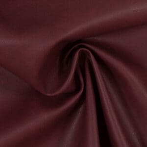 Swafing Kunstleder Mora bordeaux mit hochwertiger Lederoptik und weicher Oberfläche für Taschen, Geldbeutel und kreative Handmade-Projekte
