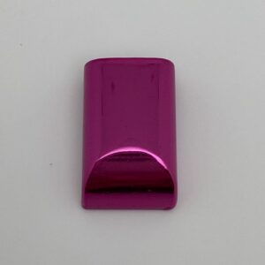 Reißverschluss Endstück Intense Colors Pink aus Metall mit Madenschraube für einen dekorativen und sauberen Reißverschlussabschluss.